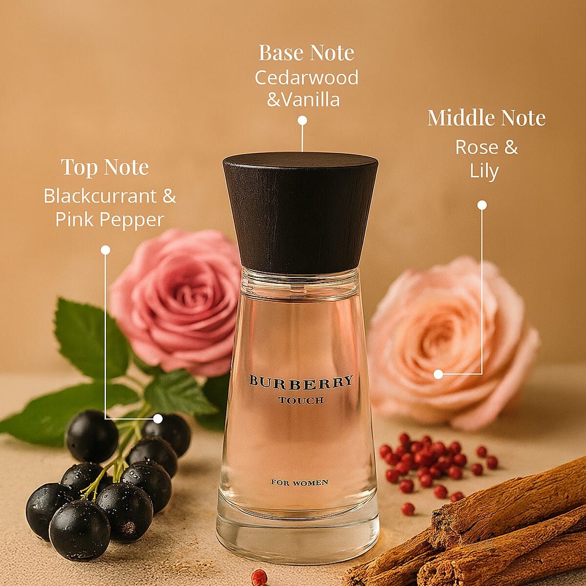 Burberry Touch/Burberry EDP Spray 3.3 Oz image number 3