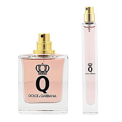 Dolce & Gabbana Q EDP Spray 1.7 Oz and EDP Travel Spray 0.33 Oz