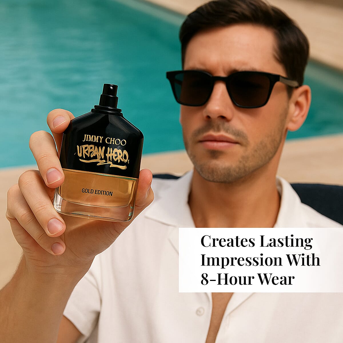 Jimmy Choo Urban Hero Gold/Jimmy Choo EDP Spray 3.3 Oz image number 3