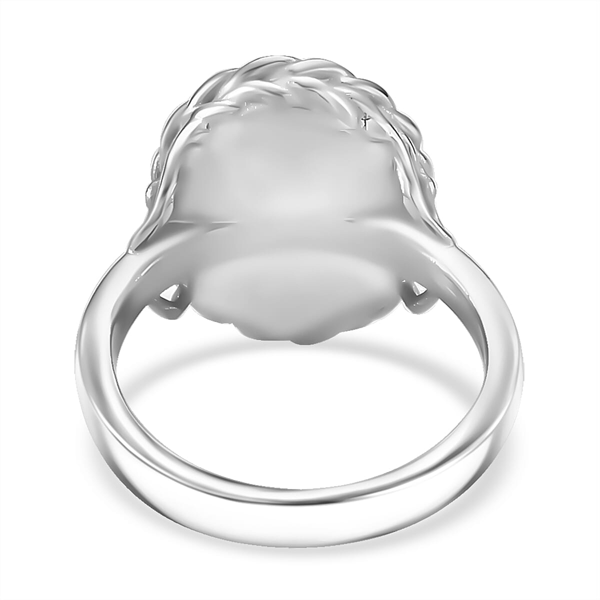 Miraculous Medal Ring in Stainless Steel (Size 9.0) image number 3