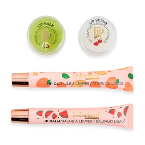 Bellapierre Rescue Lip Care Kit (Lip Scrub, Lip Mask, Lip Balm, & Lip Oil)