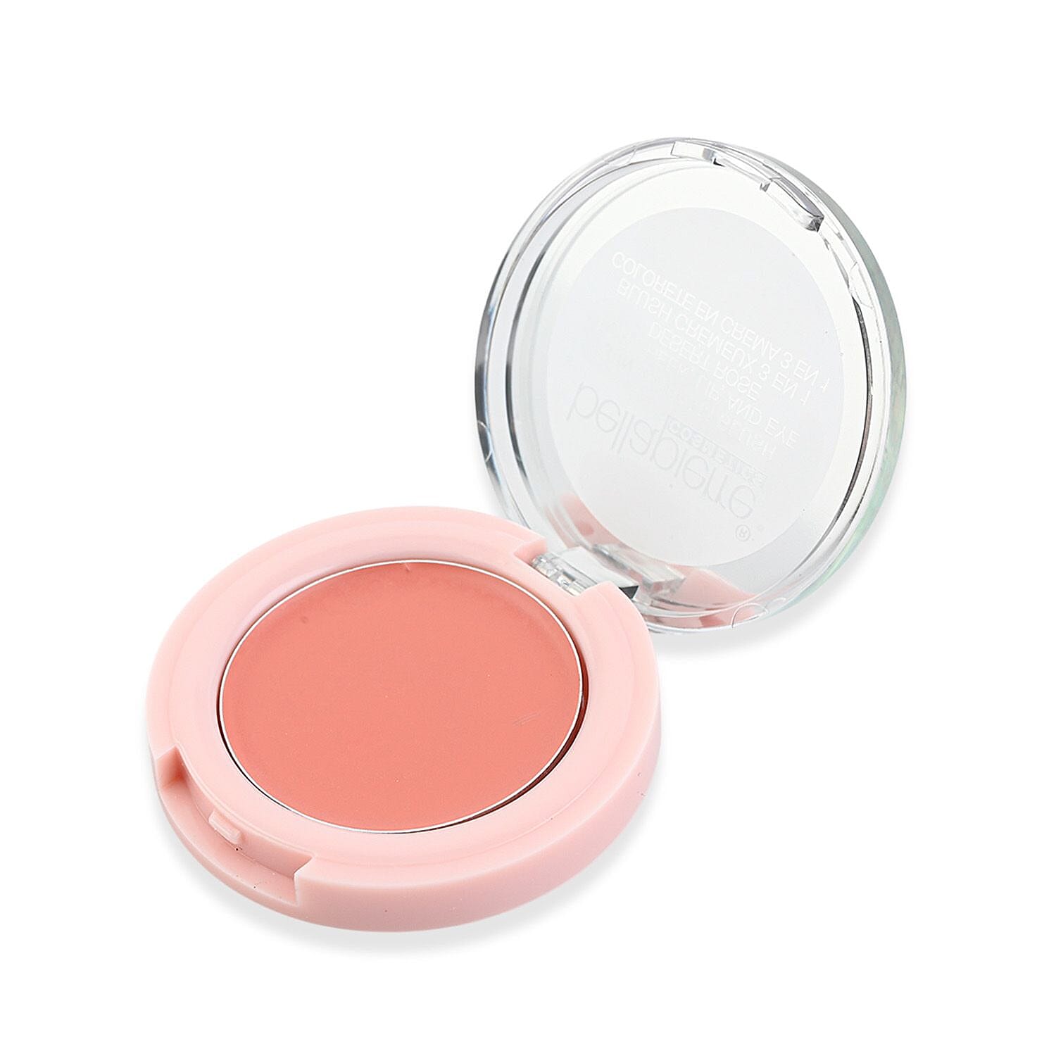 Bellapierre Get The Look Blush Edition (Blush Stick, Highlighter Duo, Cream Blush, & Brush)- Desert Rose