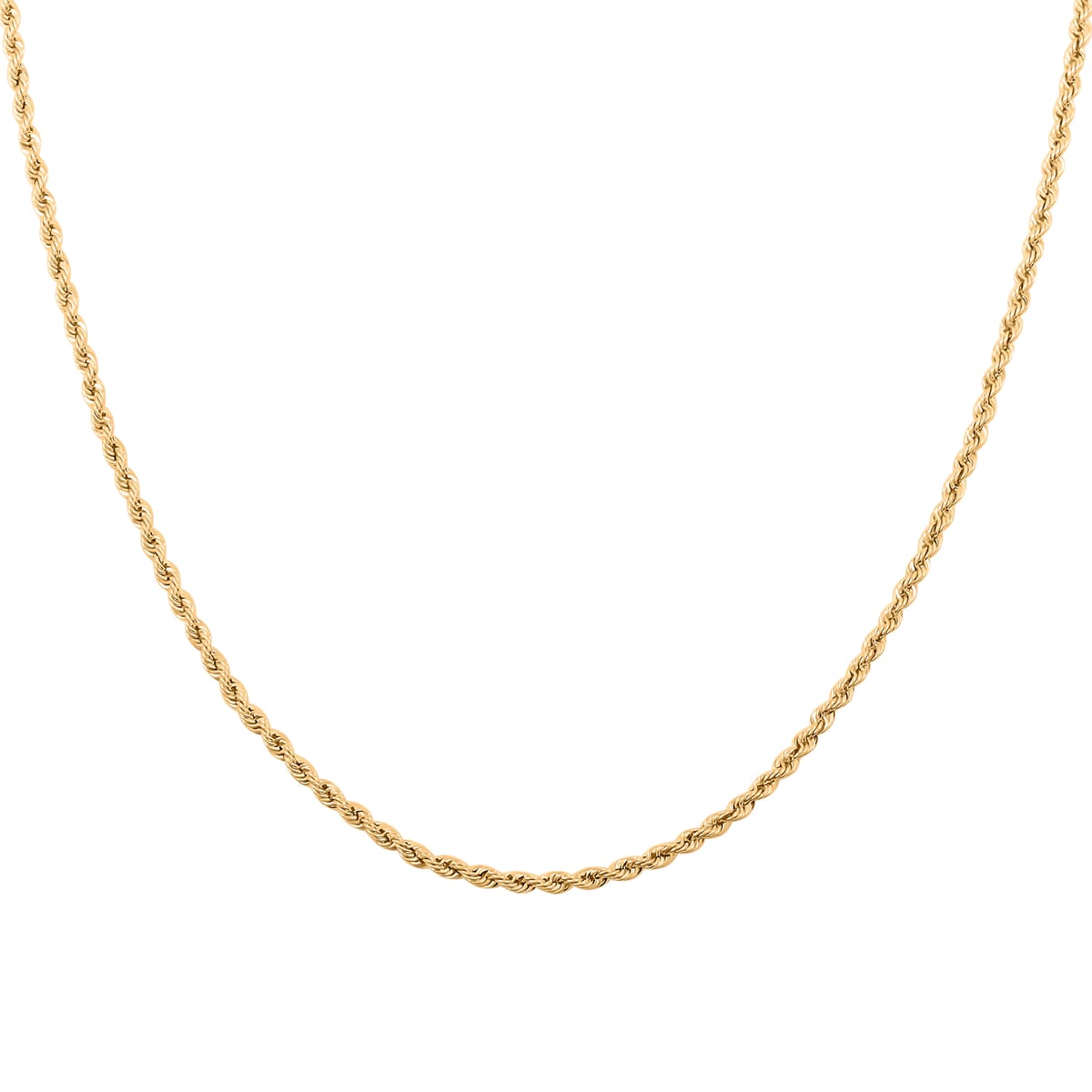 Italian 10K Yellow Gold 1.5mm Velvet Rope Necklace 26 Inches 2.09 Grams image number 1