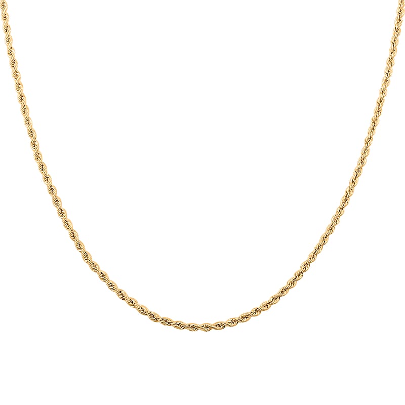 Italian 10K Yellow Gold 1.5mm Velvet Rope Necklace 26 Inches 2.09 Grams