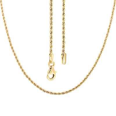 Italian 10K Yellow Gold 1.5mm Velvet Rope Necklace 26 Inches 2.09 Grams