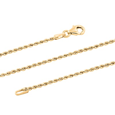 Italian 10K Yellow Gold 1.5mm Velvet Rope Necklace 26 Inches 2.09 Grams