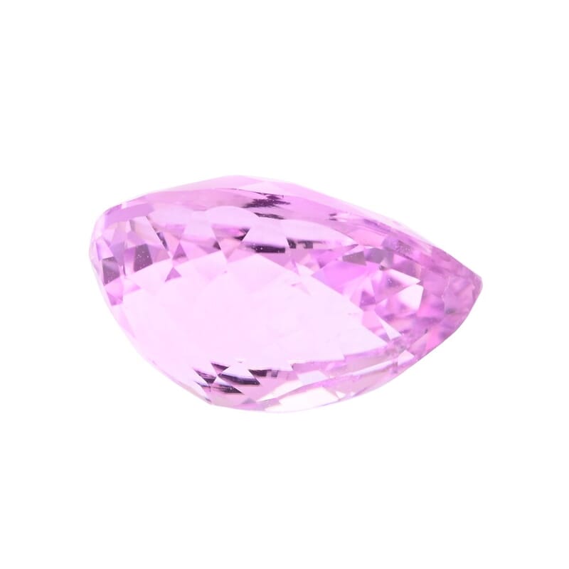 AAA Martha Rocha Kunzite (Pear 18x13 mm) 22.50 ctw