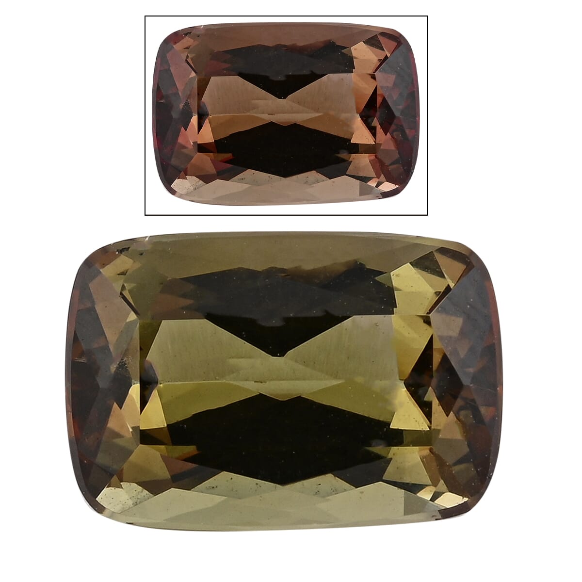 AAAA Jenipapo Andalusite (Cushion Free Size) 10.65 ctw image number 0