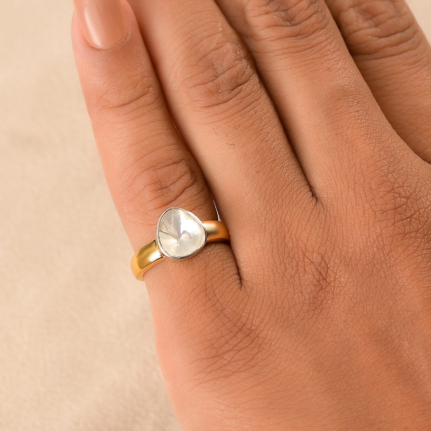 Yellow Gold Over Sterling Silver / 10 - Product card gallery slide 3 (9432898928895)