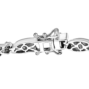 D'Joy Diamond 1.75 ctw Bracelet in Rhodium Over Sterling Silver (6.50 In)