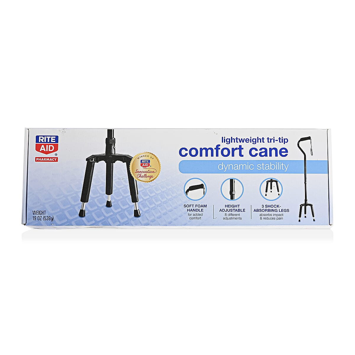 CLOSEOUT Rite Aid Tri-Tip Comfort Cane image number 5