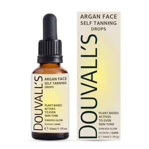 Douvall’s Argan Face Self Tanning Drops (1.1oz) Light/Medium