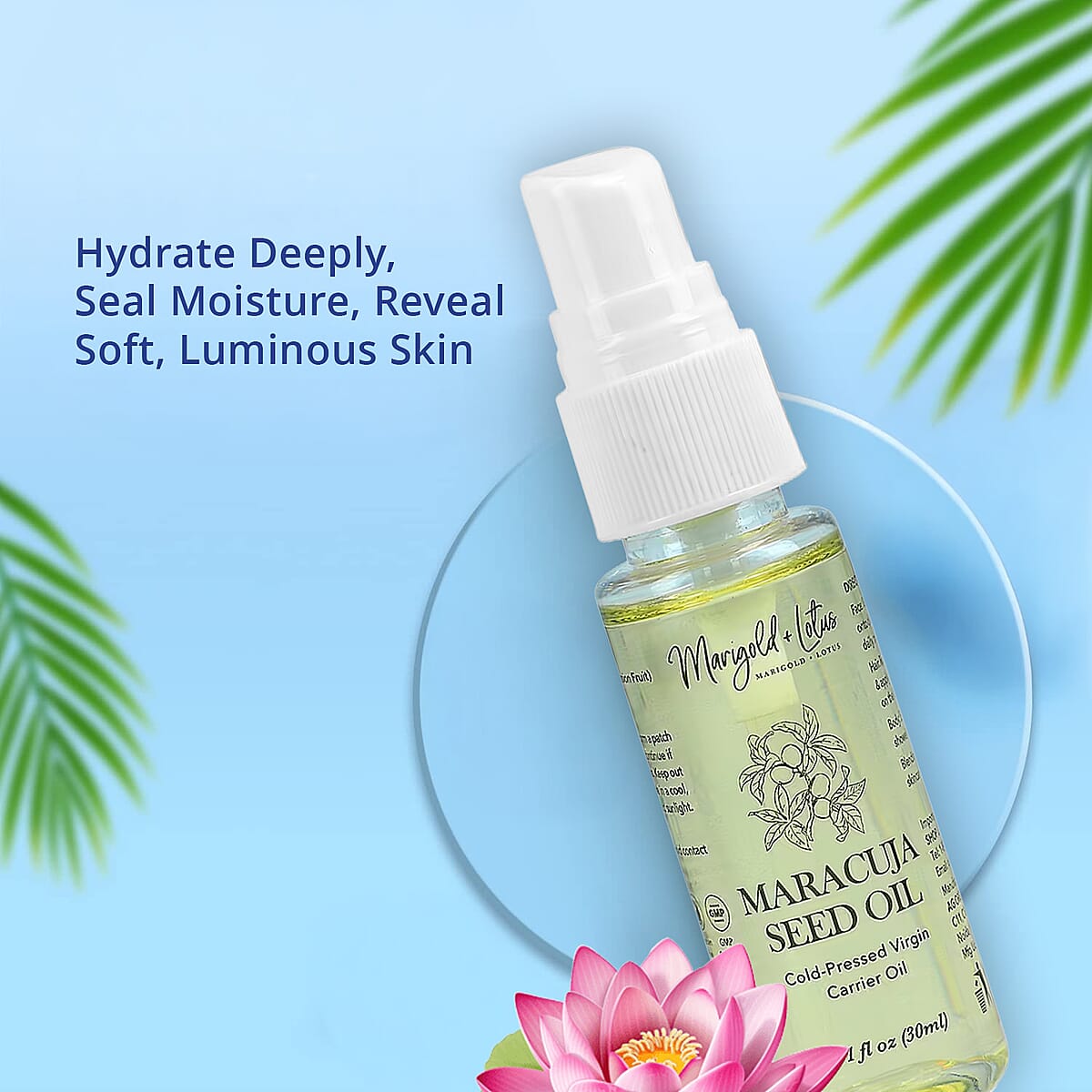 Marigold and Lotus Maracuja Oil - 30 ml image number 5