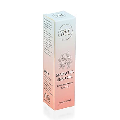 Marigold + Lotus Cold-Pressed Virgin Carrier Maracuja Oil (1.01oz)