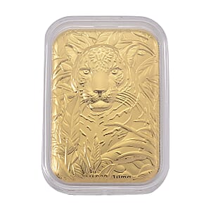 24K Yellow Golden Regal Tiger Emboss Sheet 10mg (Del. in 7-10 Days)