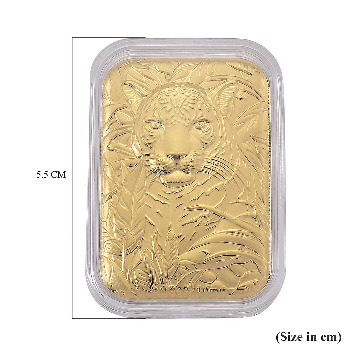 24K Yellow Golden Regal Tiger Emboss Sheet 10mg (Del. in 7-10 Days) image number 4