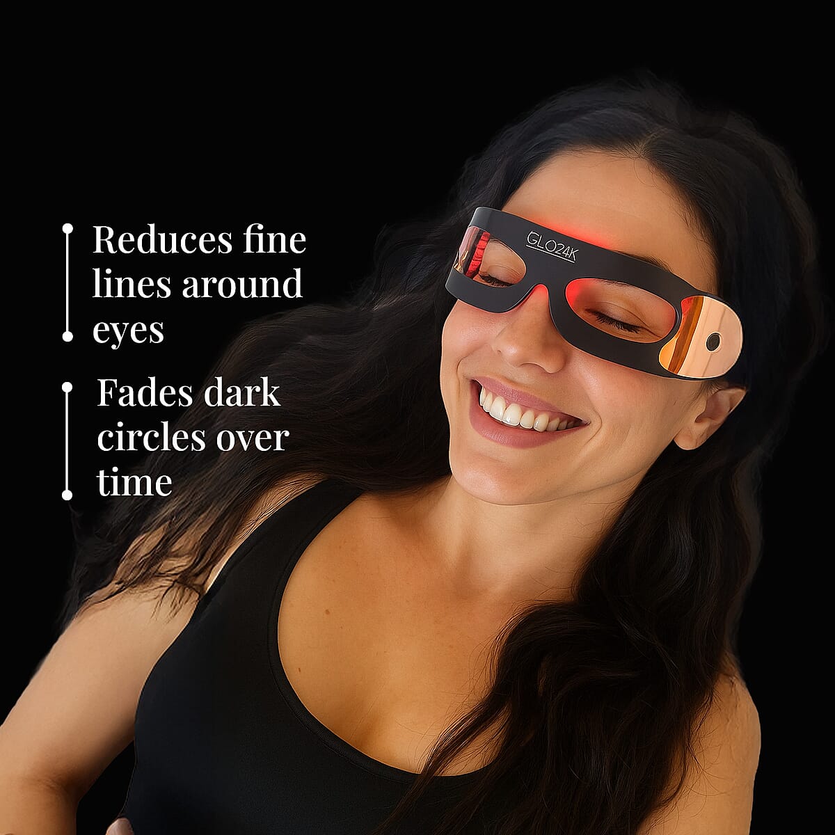 GLO24K Bionic 7 Color LED Eye Care Mask (Lifetime Warranty) image number 1