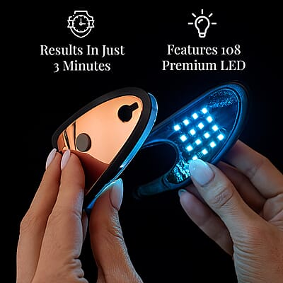 GLO24K Bionic 7 Color LED Eye Care Mask (Lifetime Warranty)