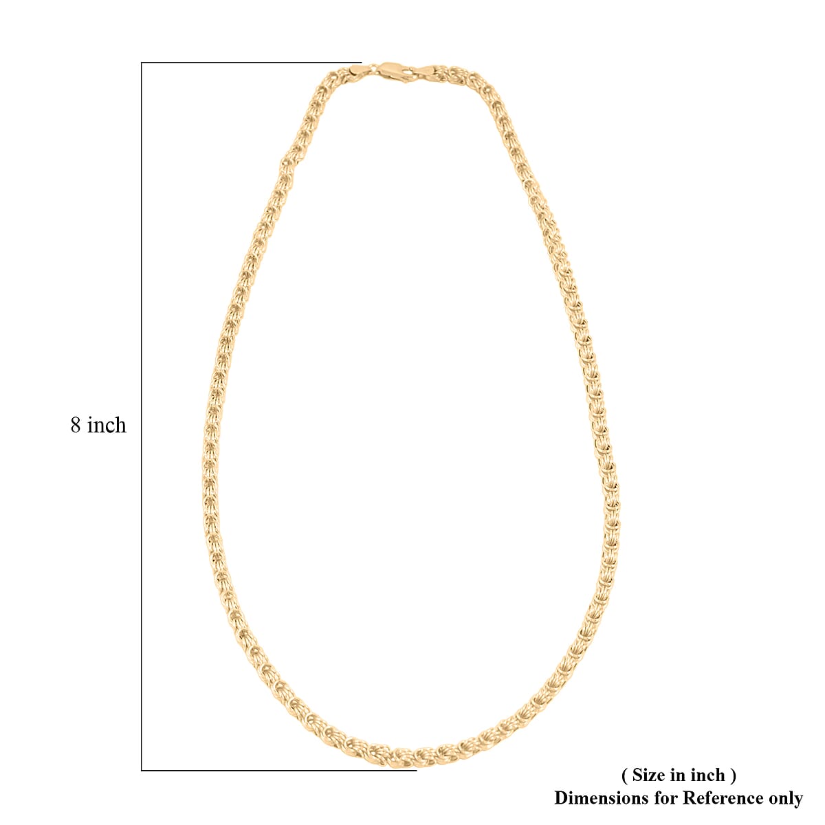 Italian Rosetta Scalare Chain Necklace in 10K Yellow Gold 12.33 Grams 20 Inches image number 4