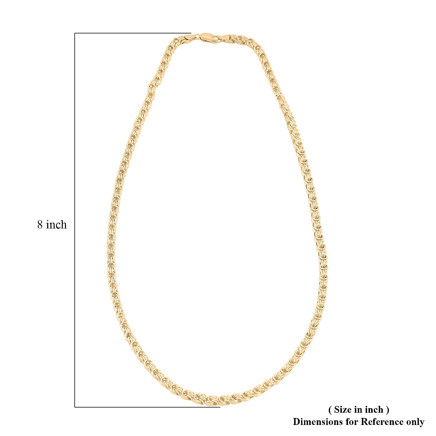 Italian Rosetta Scalare Chain Necklace in 10K Yellow Gold 12.33 Grams 20 Inches
