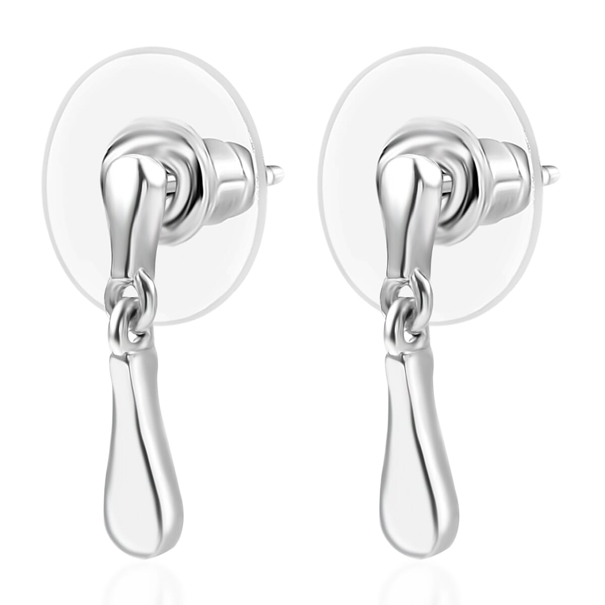 D'Joy Sterling Silver Dangling Earrings 1.70 Grams image number 3