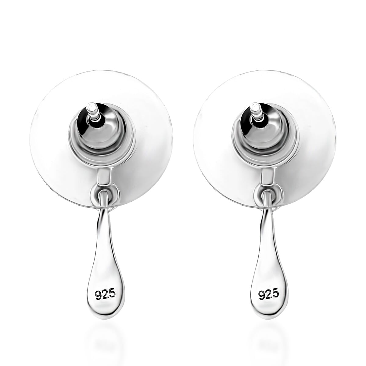 D'Joy Sterling Silver Dangling Earrings 1.70 Grams image number 5