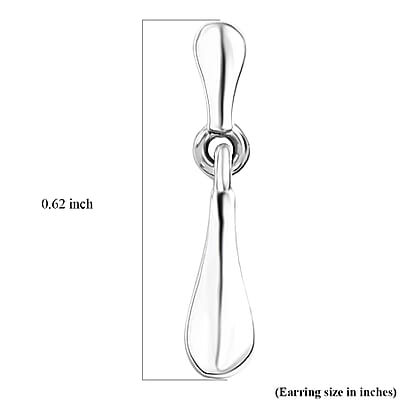 D'Joy Sterling Silver Dangling Earrings 1.70 Grams