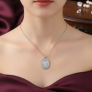 Miraculous Medal Necklace in Stainless Steel 20-22 Inches