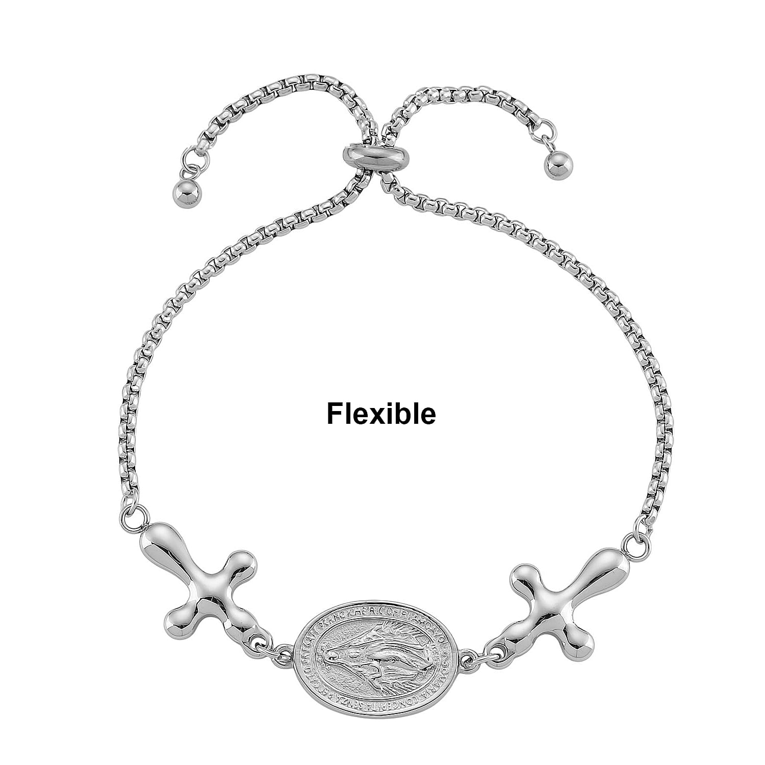 Stainless Steel Bracelet (6-9In)