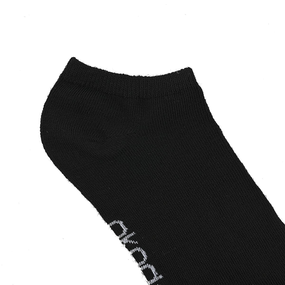 Closeout Spoiled Angel 20 Pairs Men's Low Cut Socks -Black/Gray/White (Sizes 10-13) image number 2