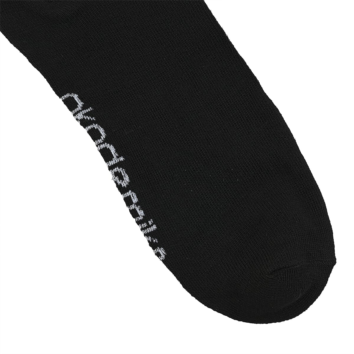 Closeout Spoiled Angel 20 Pairs Men's Low Cut Socks -Black/Gray/White (Sizes 10-13) image number 3