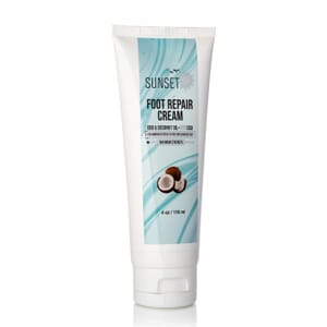 Sunset CBD Infused Foot Repair Cream 500MG | 4oz