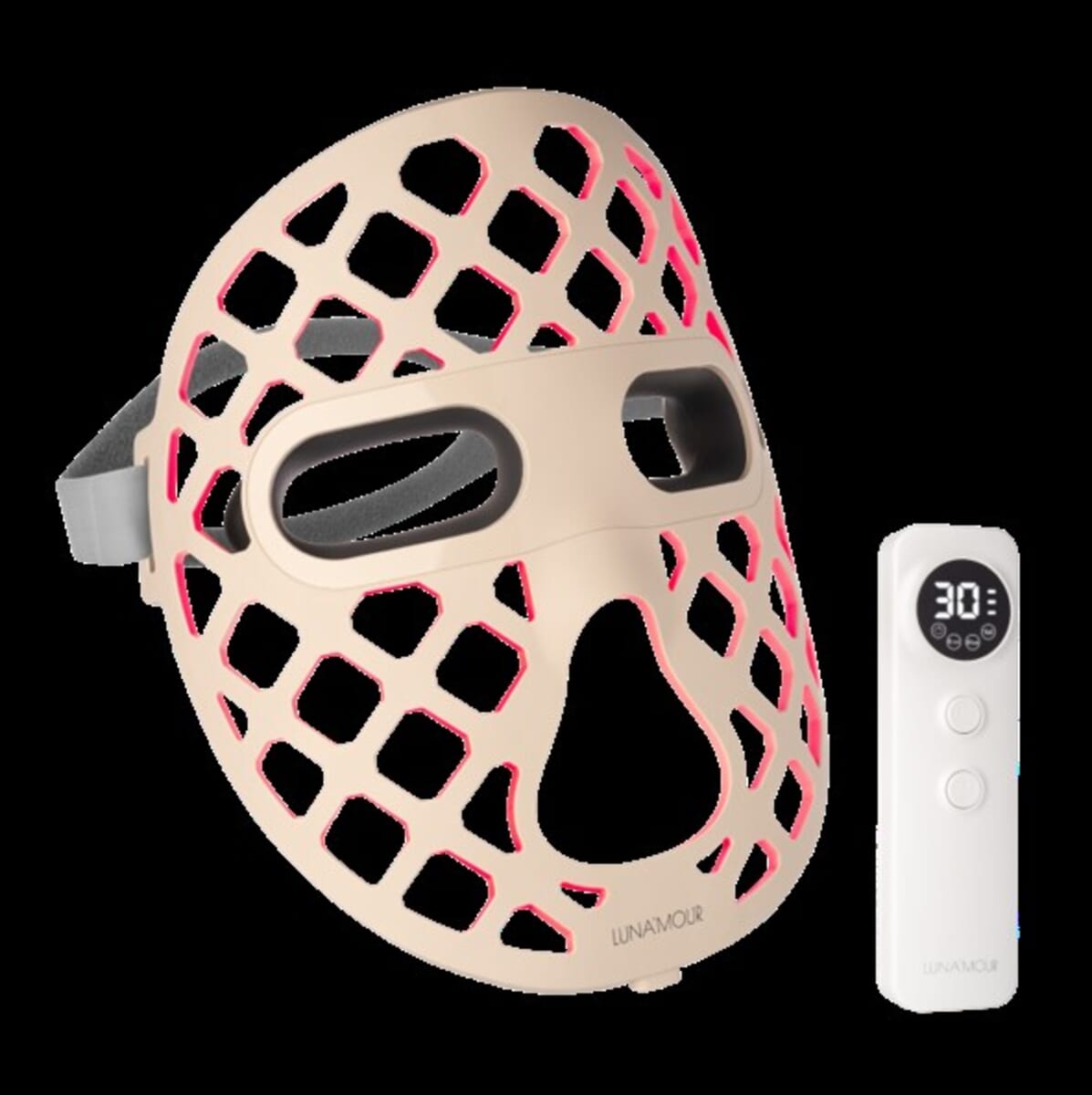 4th of July Doorbuster Deal Luna'Mour AuraLux Anti-Aging LED & Infrared Face Mask (Lifetime Warranty) image number 0