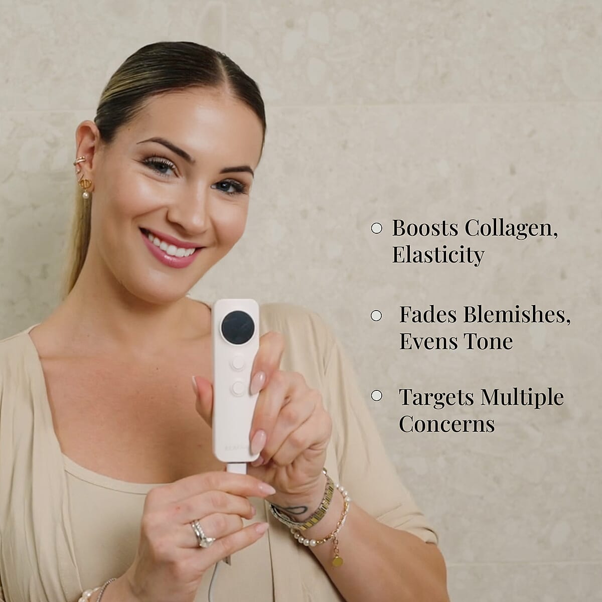 Luna'Mour AuraLux Anti-Aging LED & Infrared Face Mask (Lifetime Warranty) image number 2