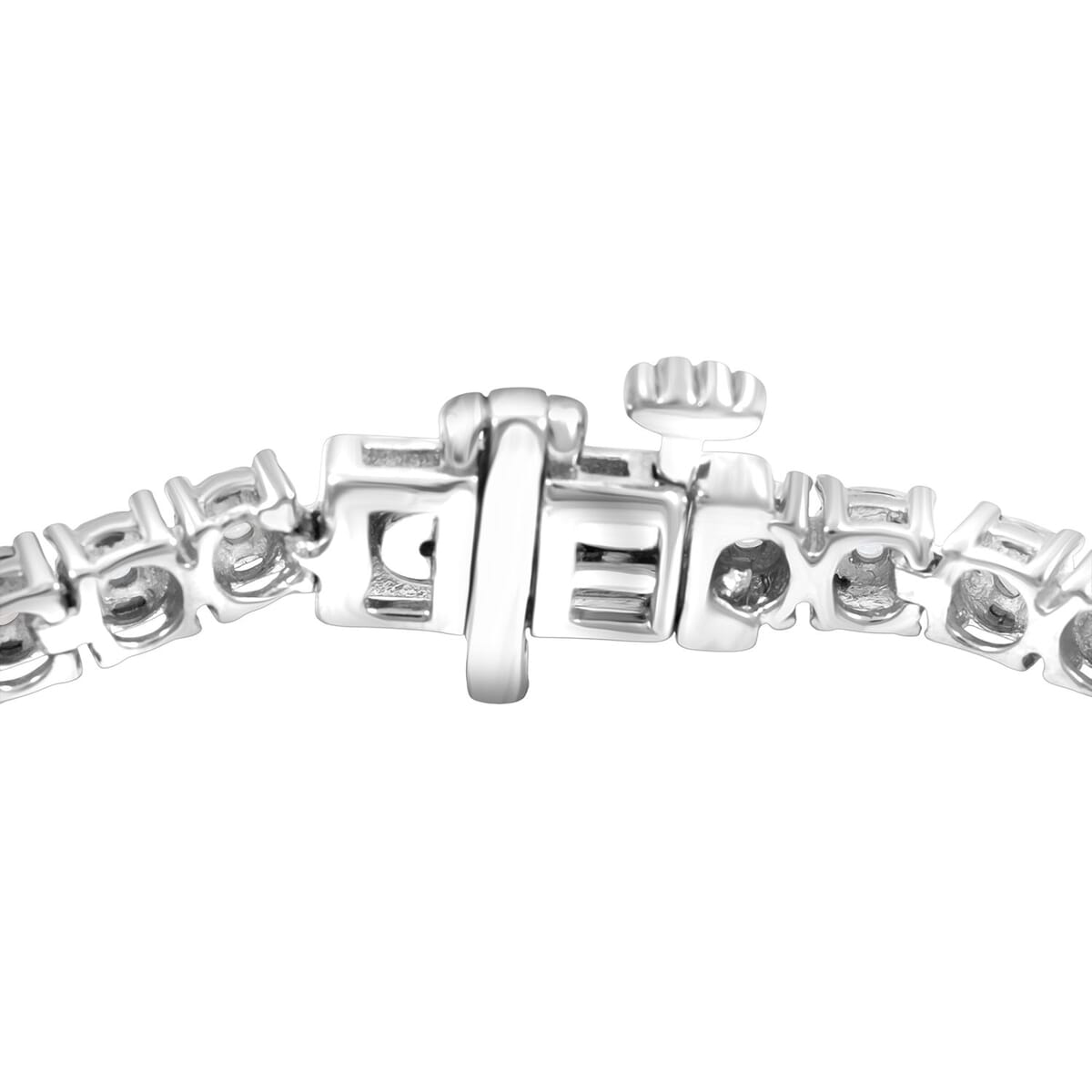 Diamond 0.50 ctw Tennis Bracelet in Sterling Silver (7.25 In) image number 2