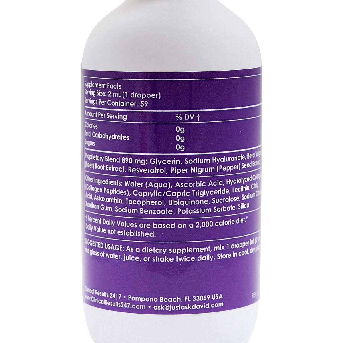 Clinical Results NutriVesicles Collagen & Skin Elasticity Supplement (4oz) image number 2