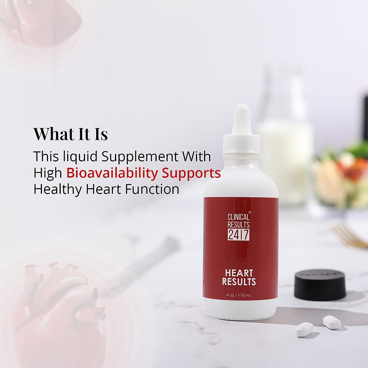 Clinical Results NutriVesicles Heart & Vascular Health Supplement (4oz) image number 3
