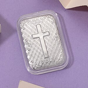 999 Platinum Bible Emboss Bar (31x45.5mm) 300mg