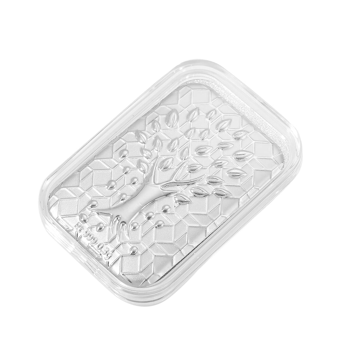 999 Platinum Tree of Life Emboss Sheet (31x45.5mm) 0.30g image number 2