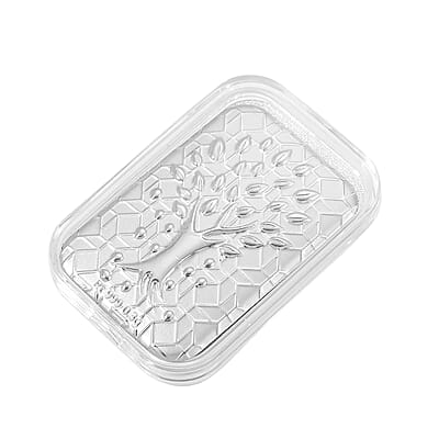 999 Platinum Tree of Life Emboss Sheet (31x45.5mm) (300 mg)
