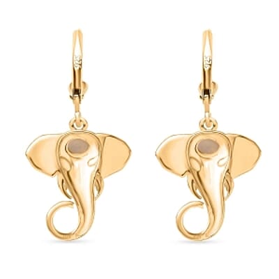 D’Joy Premium Ethiopian Welo Opal 0.25 ctw Earrings in 18K Vermeil YG Over Sterling Silver