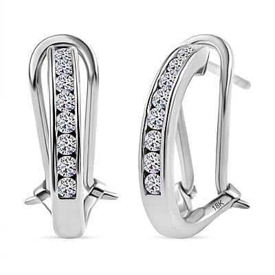 E-F VS / Rhodium Over Sterling Silver - Product card gallery slide 1 (10178142077241)