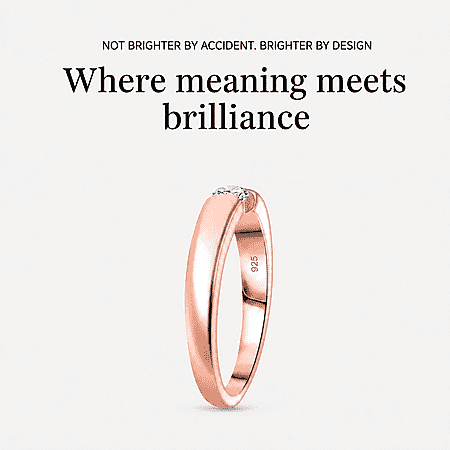 E-F VS / Rose Gold Over Sterling Silver / 4 - Product card gallery slide 3 (10178142601529)