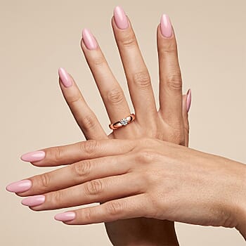 E-F VS / Rose Gold Over Sterling Silver / 4 - Product card gallery slide 4 (10178142601529)