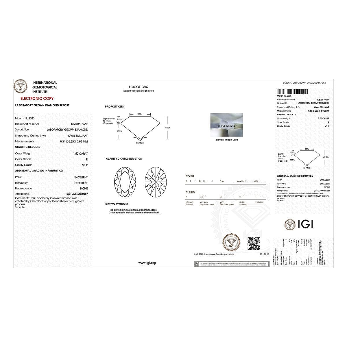 IGI Certified 950 Platinum Luxuriant Lab Grown Diamond (E-F, VS) Bridge Ring (Size 6.5) (5.60 g) 2.00 ctw