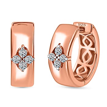 E-F VS / Rose Gold Over Sterling Silver - Product card gallery slide 1 (10178142765369)