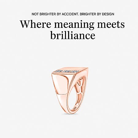 E-F VS / Rose Gold Over Sterling Silver / 10 - Product card gallery slide 3 (10178142798137)