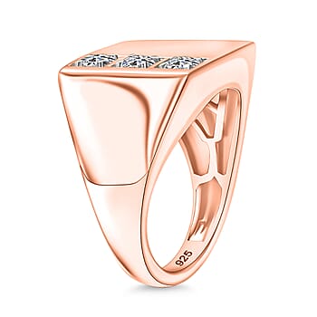 E-F VS / Rose Gold Over Sterling Silver / 10 - Product card gallery slide 4 (10178142798137)