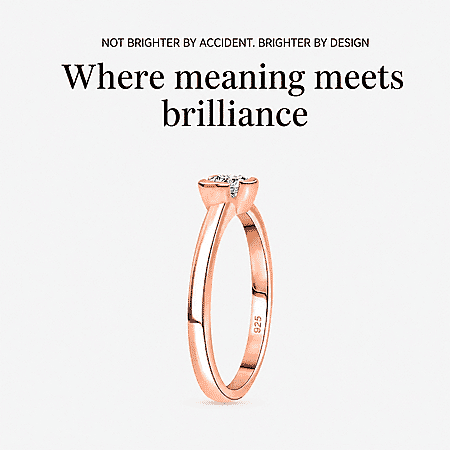 E-F VS / Rose Gold Over Sterling Silver / 10 - Product card gallery slide 3 (10178143060281)