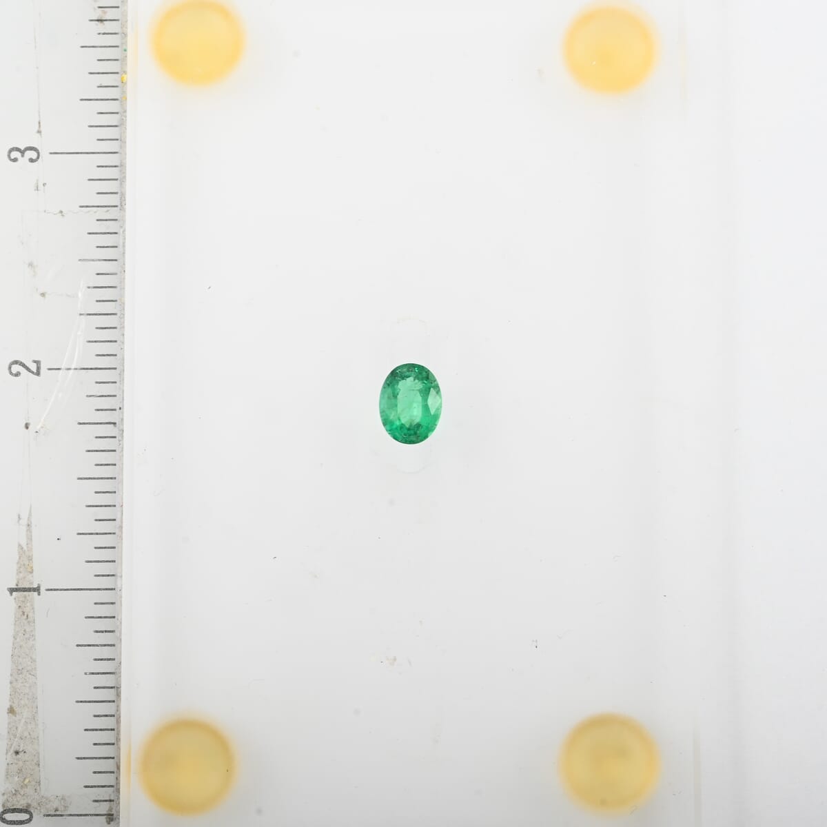 Certified & Appraised AAAA Nova Era Emerald (Ovl 9x7 mm) 1.80 ctw image number 3